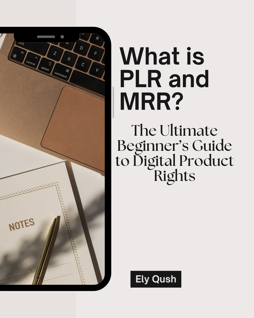 Home black and beige minimalist digital product mockup instagram post