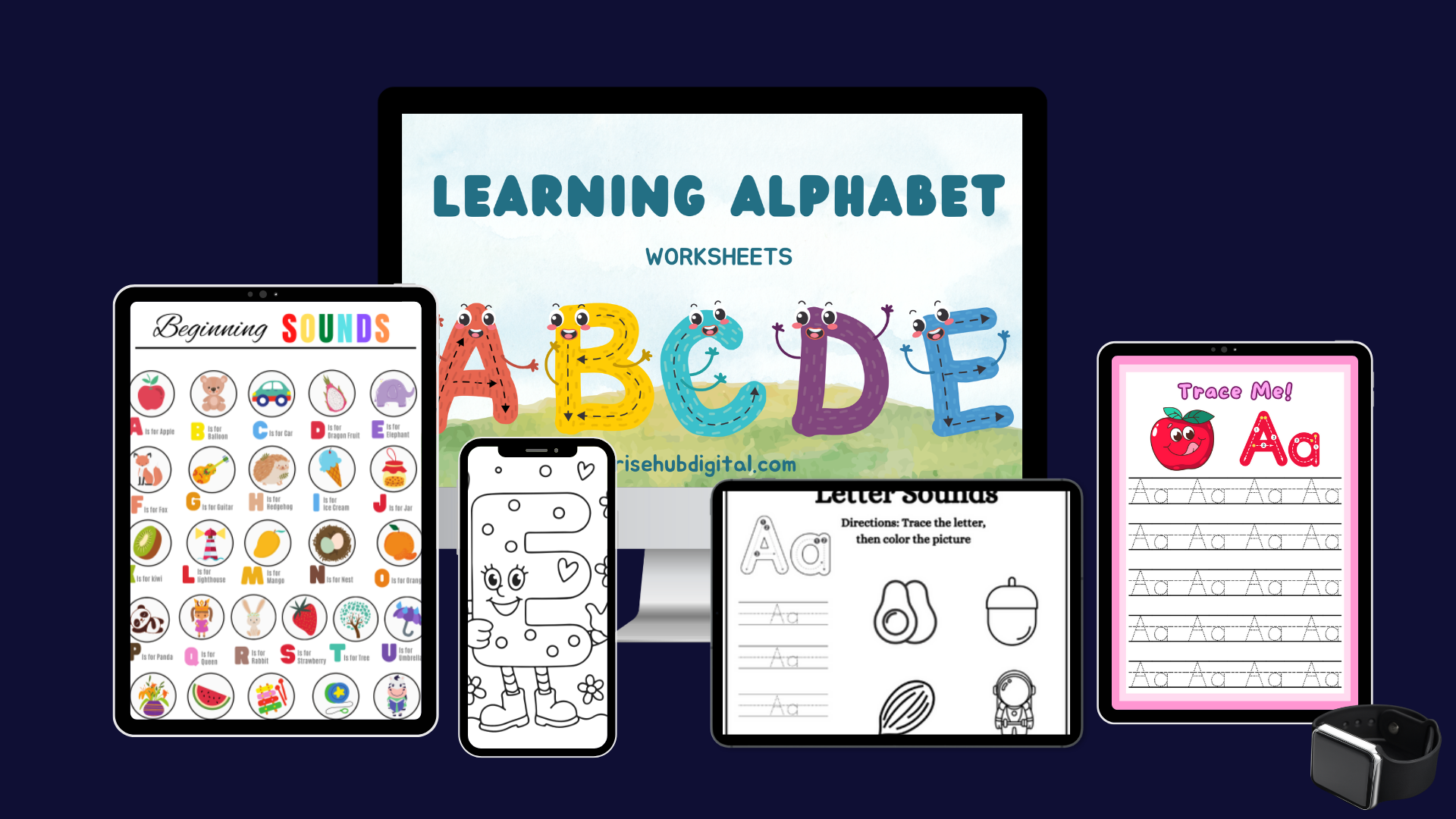 Home master the abcs with the ultimate 700 alphabet learning worksheets bundle