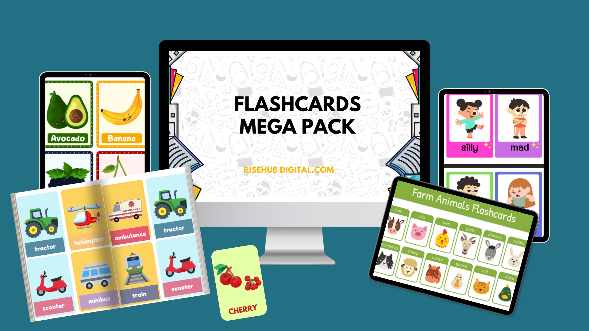 Home 500 sheets ultimate flashcards bundle for kids